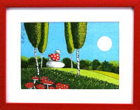 Karkulka - Tomáš Bím - grafika